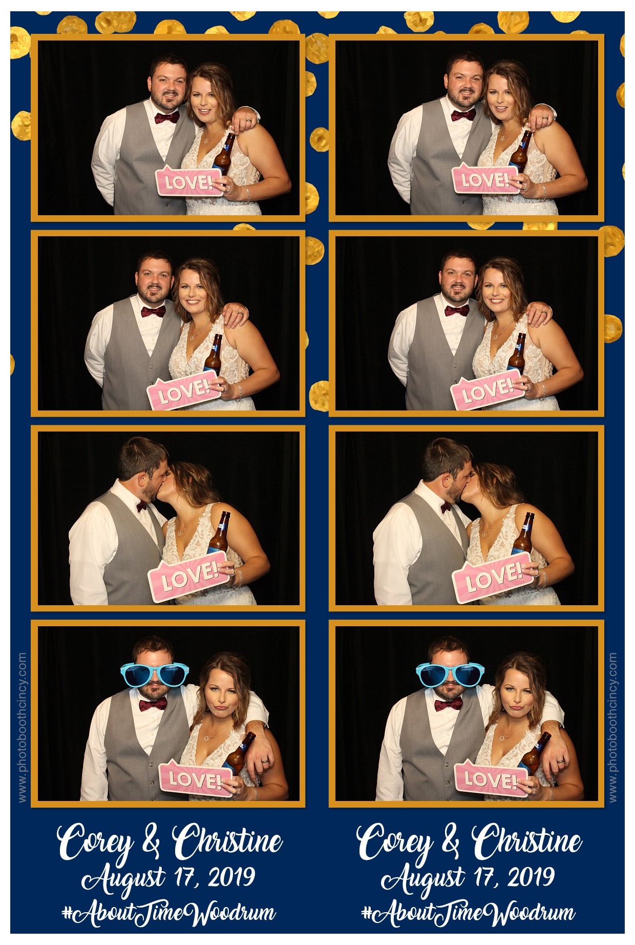 Christine Cosby Wedding Reception | View more photos from the event at gallery.photoboothcincy.com/u/PhotoBoothCincy/Christine-Cosby-Wedding-Reception